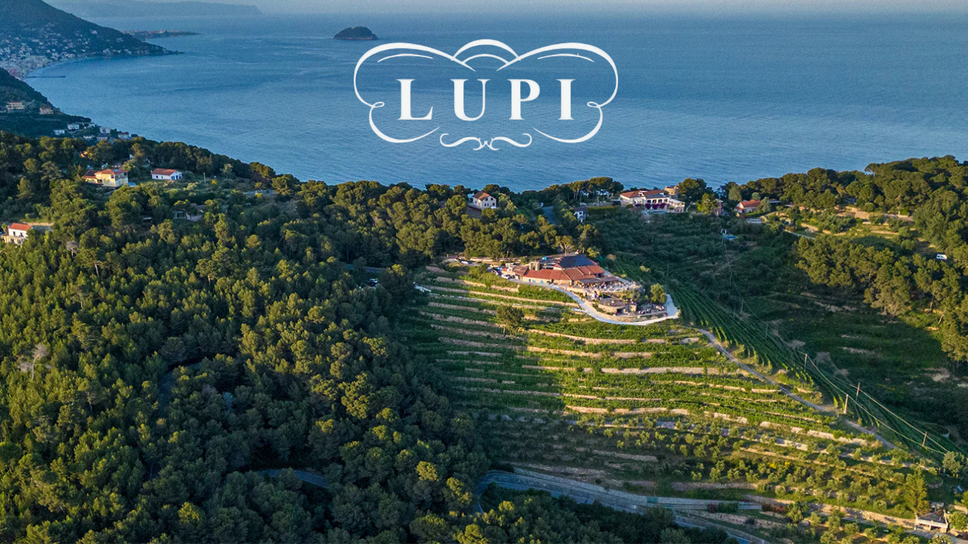 paesaggio con mare dell'azienda lupi