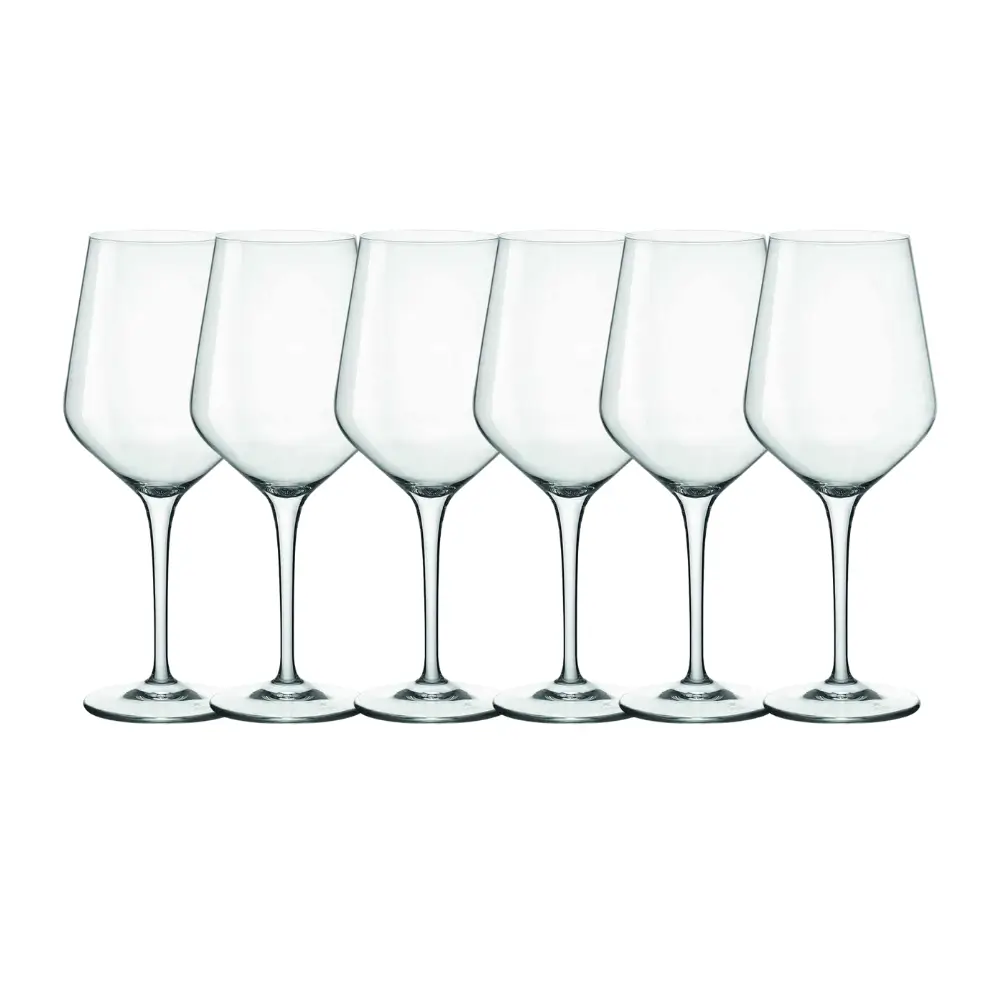 6 calici vino omaggio