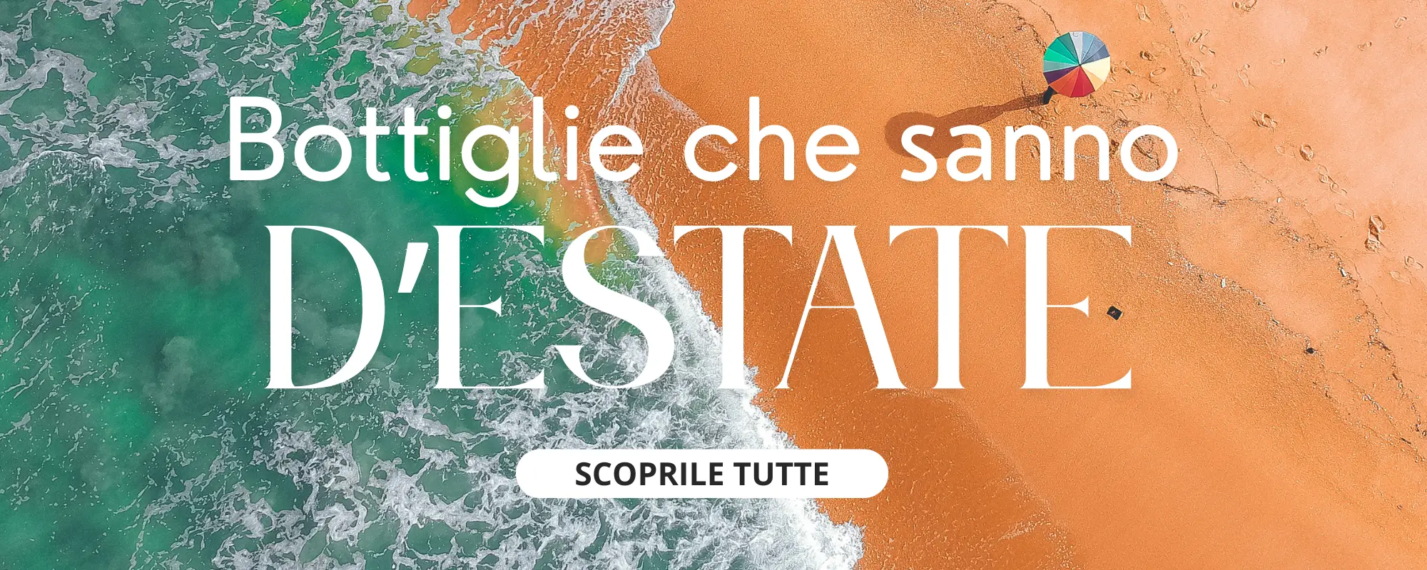 bottiglie di vino che sanno d'estate