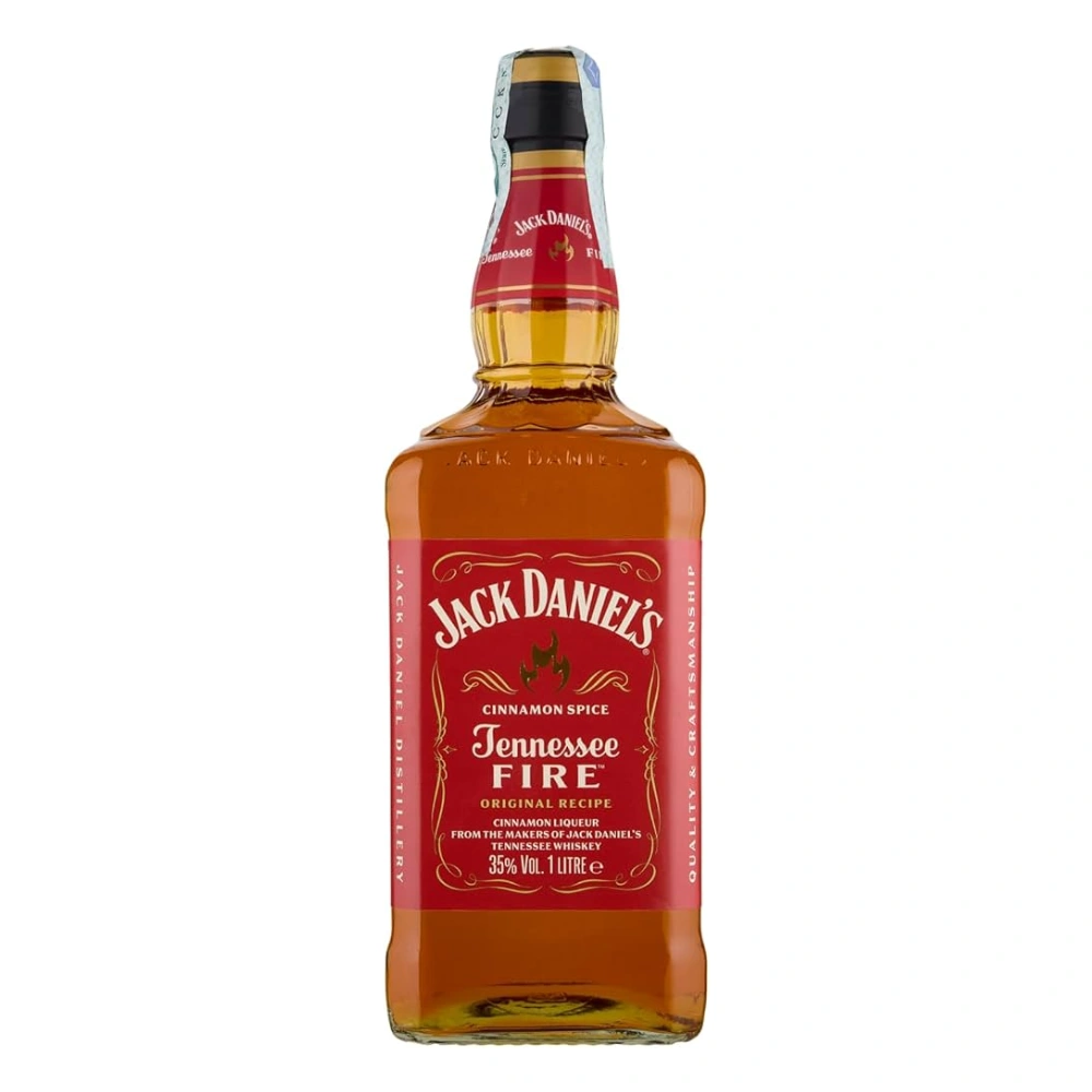 BOURBON JACK DANIELS FIRE CINNAMON SPICE 1LITRO
