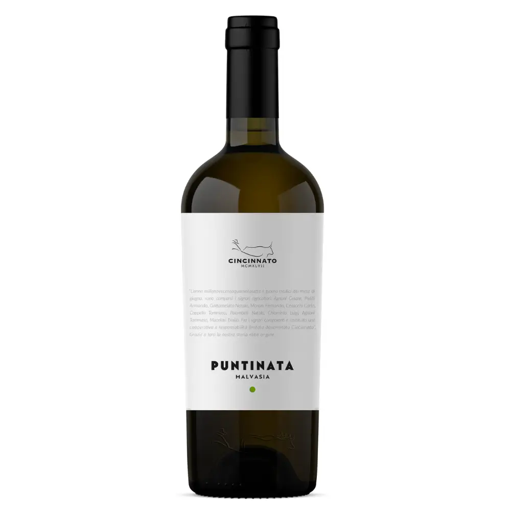 Malvasia Puntinata Cincinnato 75Cl.