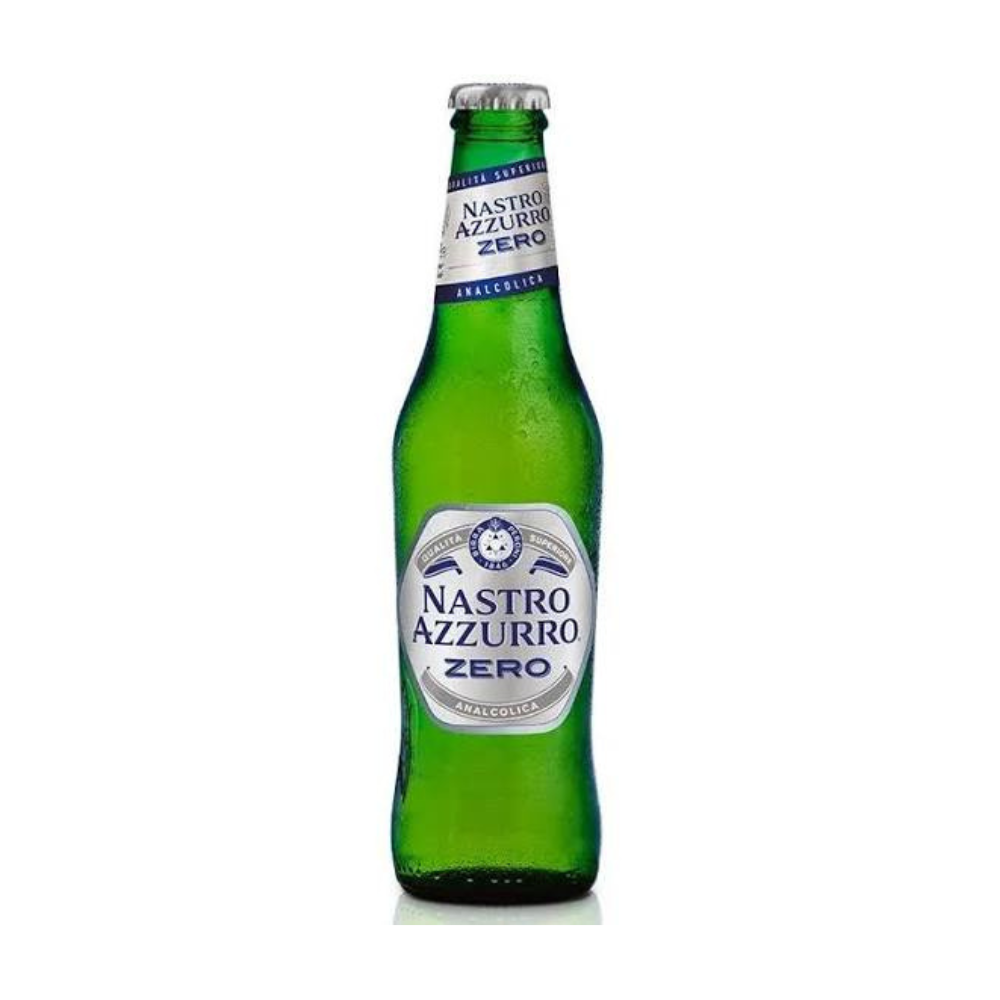 Birra Analcolica Nastro Azzurro Zero Vetro 33Cl.