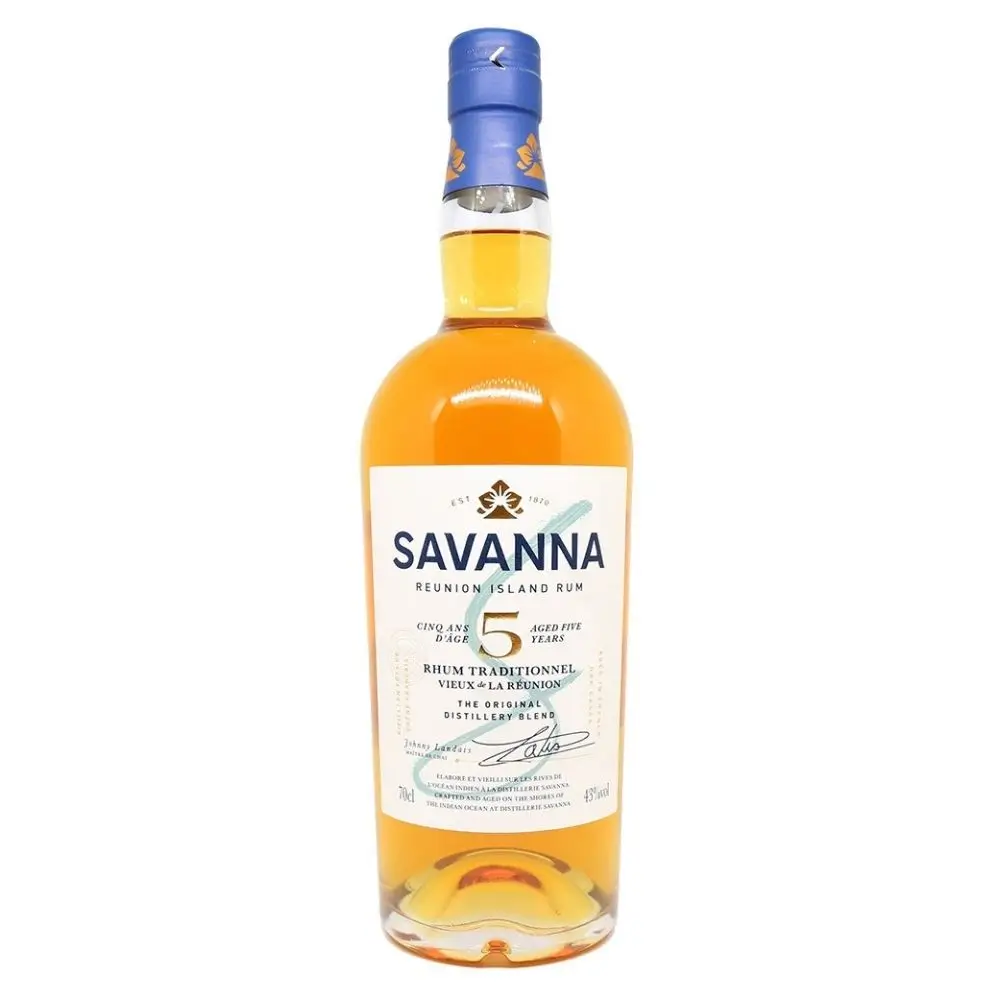 Rum Savanna Indian Traditionnel 5A. 70Cl