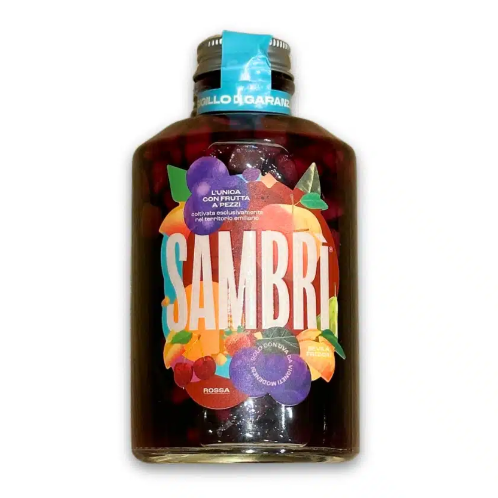 SANGRIA SAMBRI CON FRUTTA A PEZZI MONOPORZIONE 250ML
