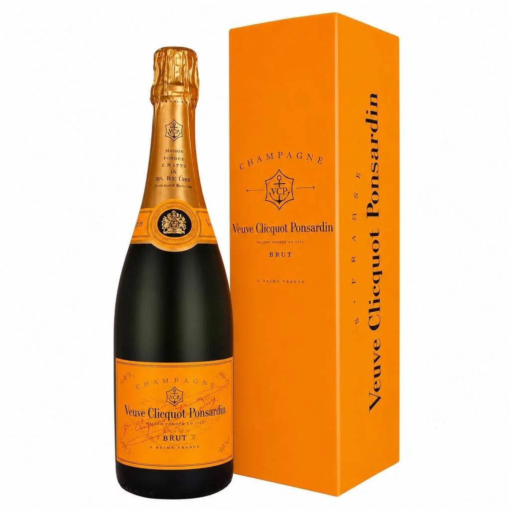 CHAMPAGNE VEUVE CLICQUOT BRUT S.P.B 75CL. astucciato