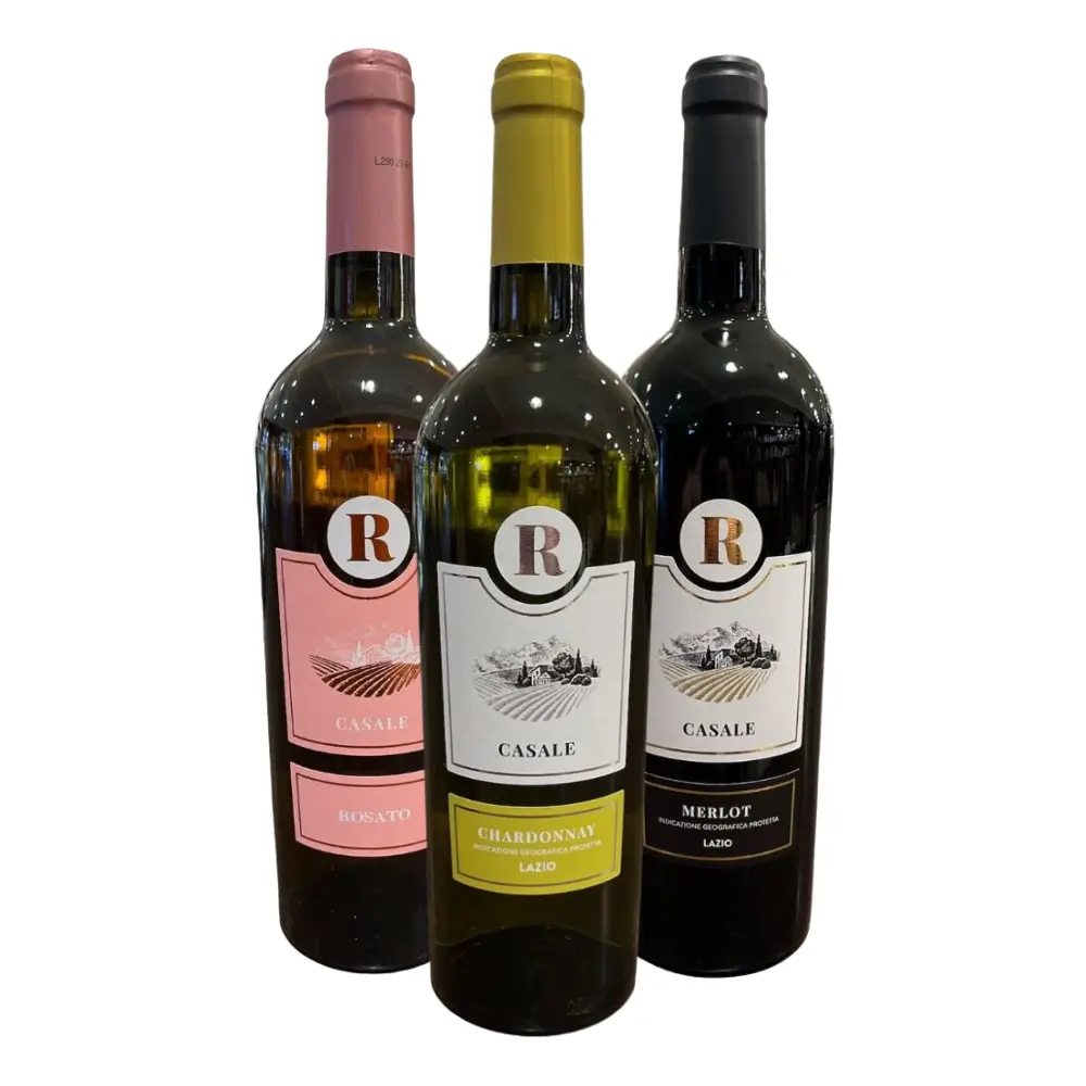 black friday casale r 1 rosè 1 chardonnay 1 merlot