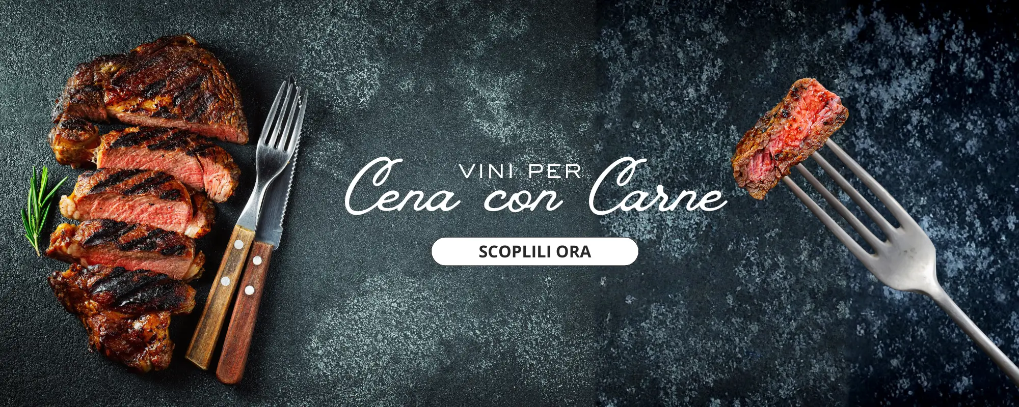 vini per cena con carne