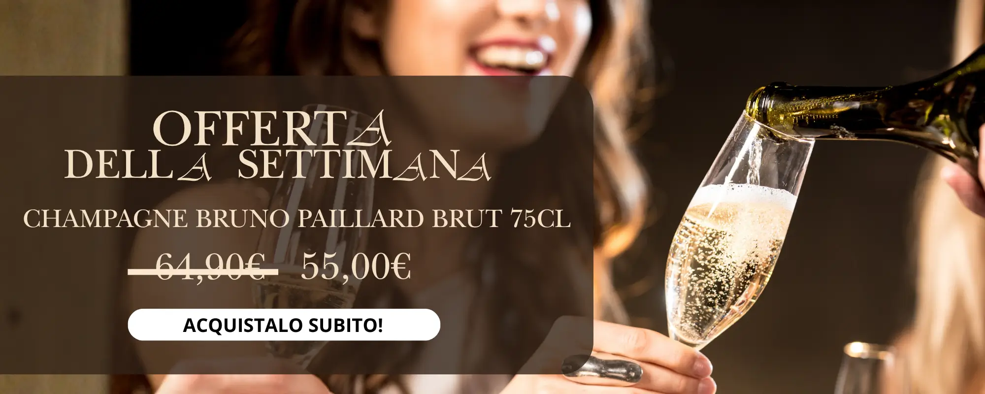 offerta della settimana champagne bruno paillard