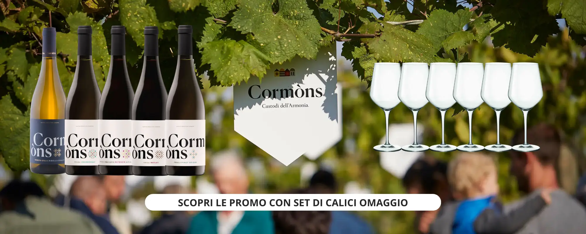 pacchetti vini cormons con claici omaggio